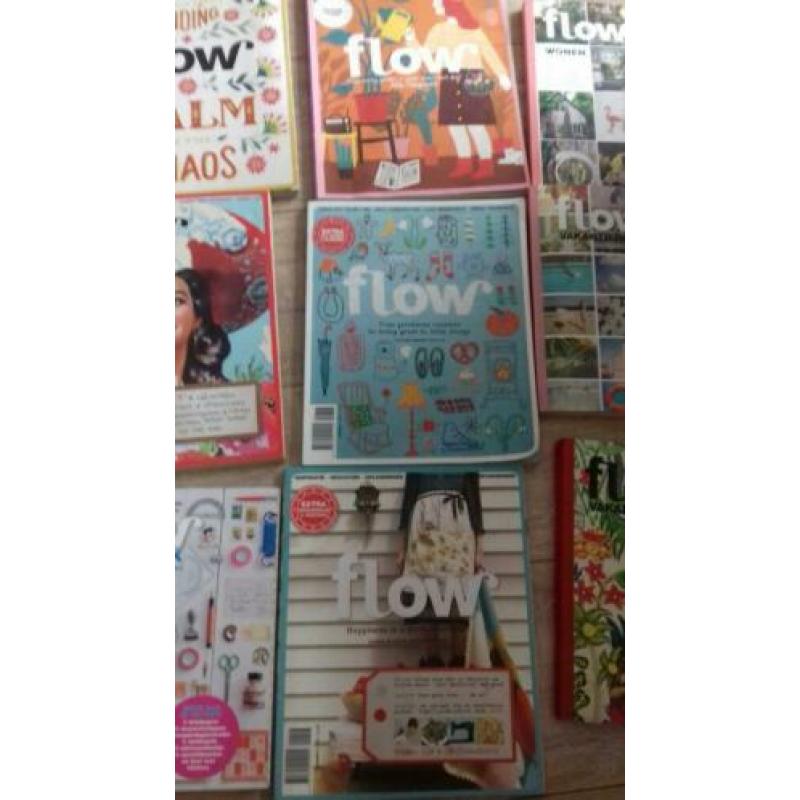 Flow magazines 9 stuks