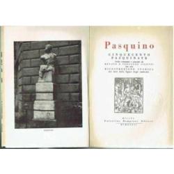 Pasquino. Cinquecento Pasquinate 1932