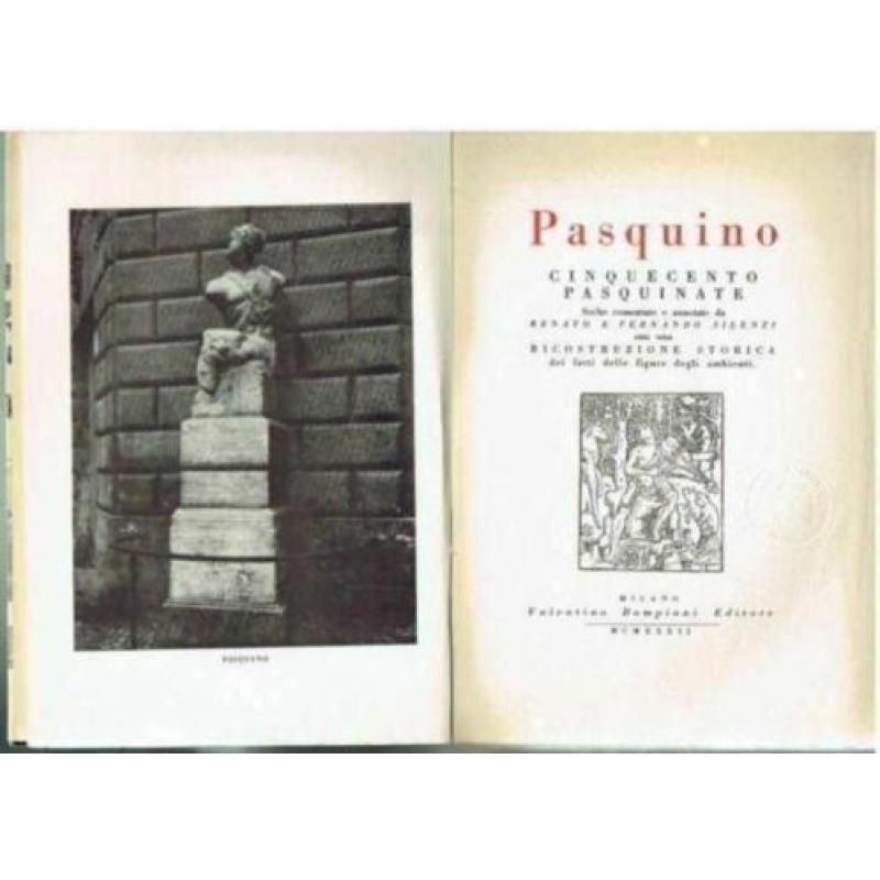 Pasquino. Cinquecento Pasquinate 1932