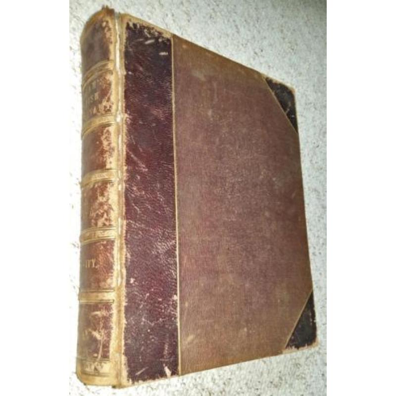 antiek boek 1871 Robert Gordon Latham english Dictionary