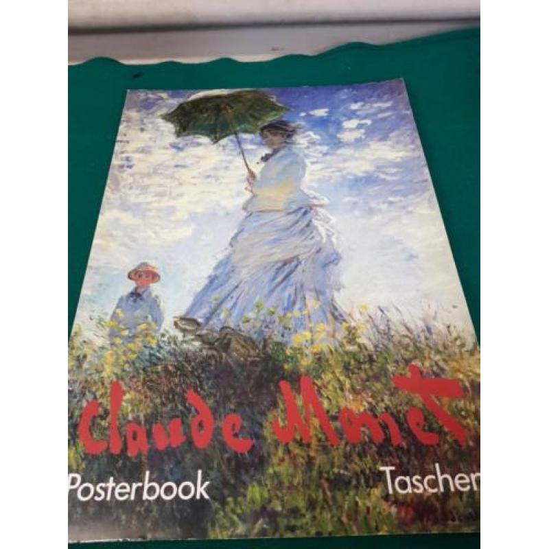 posterbook claude monet 2 foto's, meer spullen te koop