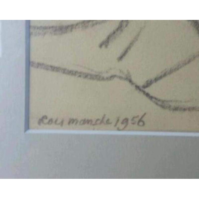 originele tekening van Lou Manche uit 1956