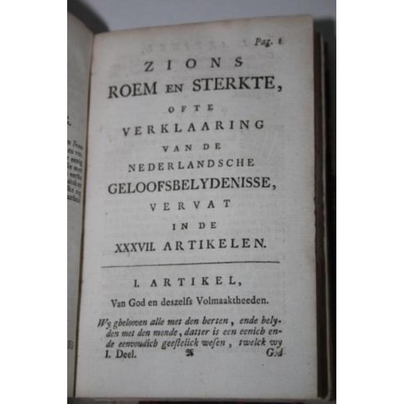 Arnoldus Rotterdam - Zions Roem en Sterkte (1755/1758)