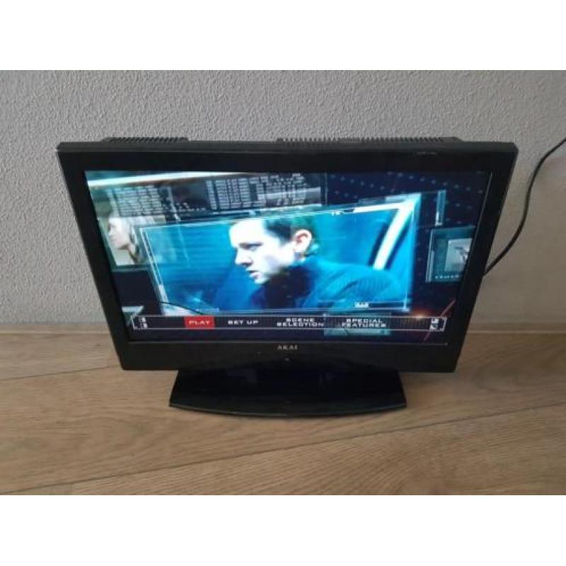 Akia lcd tv ald1918h 19 inch met dvd