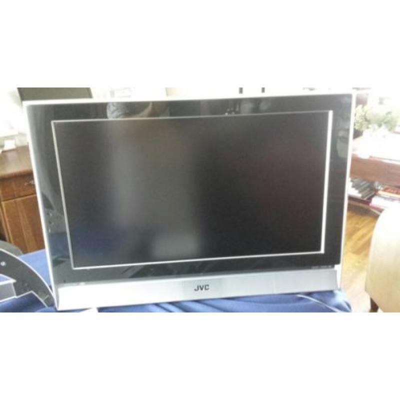 Lcd tv compleet met 2 beugels afst.bed. etc.