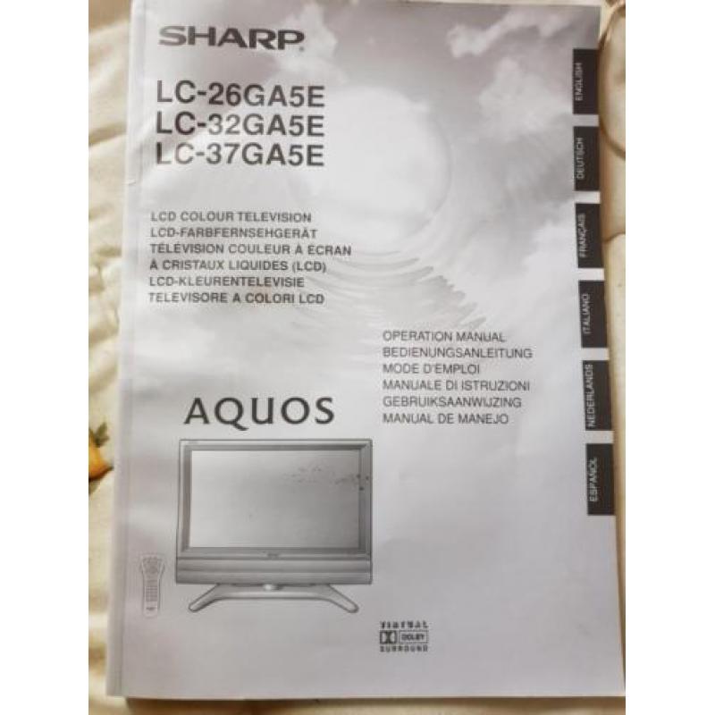 Sharp AQUOS 65 CM ZILVERGRIJS OP VOET