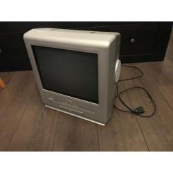 Philips Real Flat TV 38cm met ingebouwde DVD speler