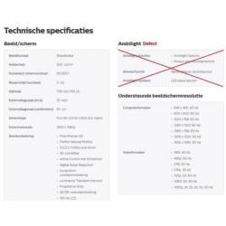 Philips 37PFL8694 94cm LCD TV ambilight defect