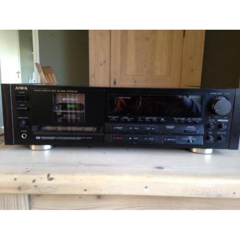 Aiwa stereo cassette deck XK-009. EXCELIA