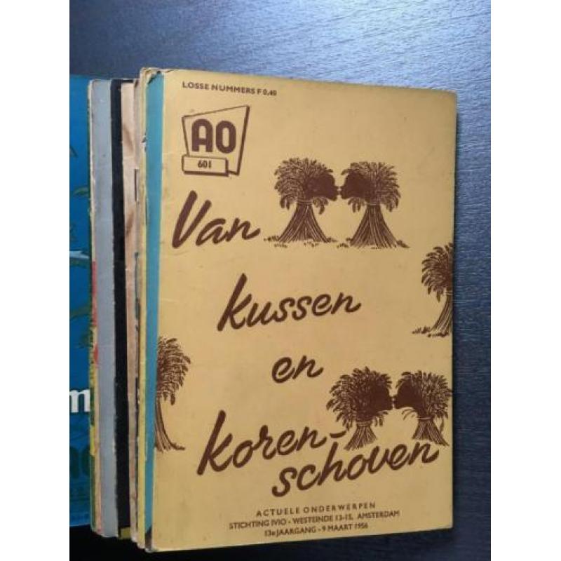 Hele verzameling AO Ivio boekjes - 600 serie