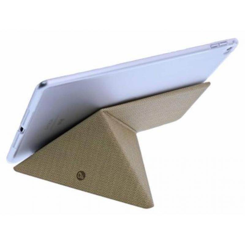 OU Case Gold TPU Leather Flip Cover Met Standaard iPad Pro