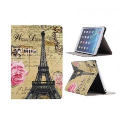 iPad 2 / 3 / 4 leren hoes hoesje case Kleurrijke Boom - TREE