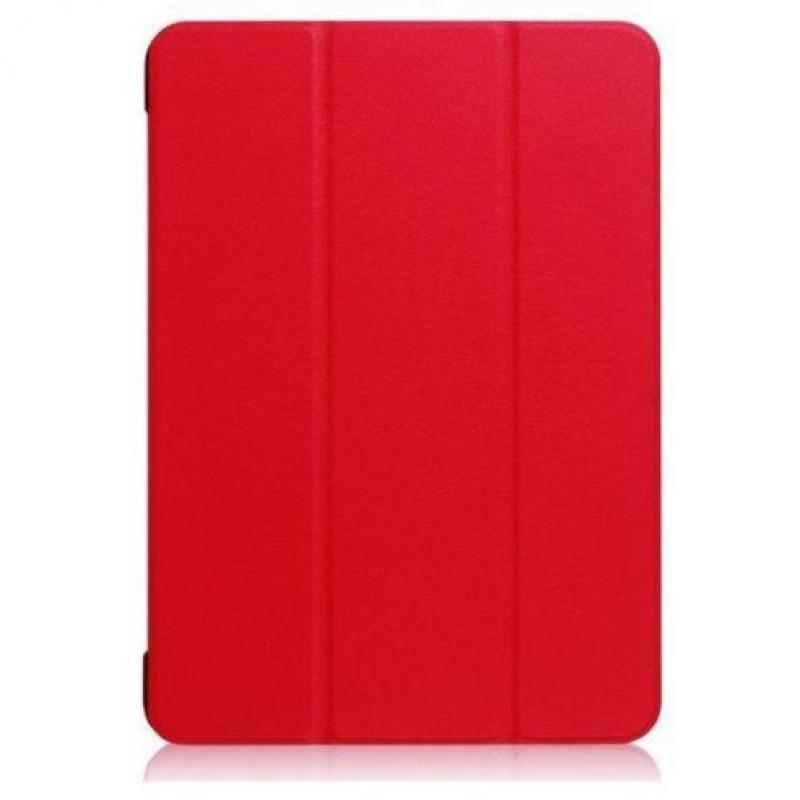 Tri-fold smart case hoes voor iPad 9.7 (2017 / 2018) - rood