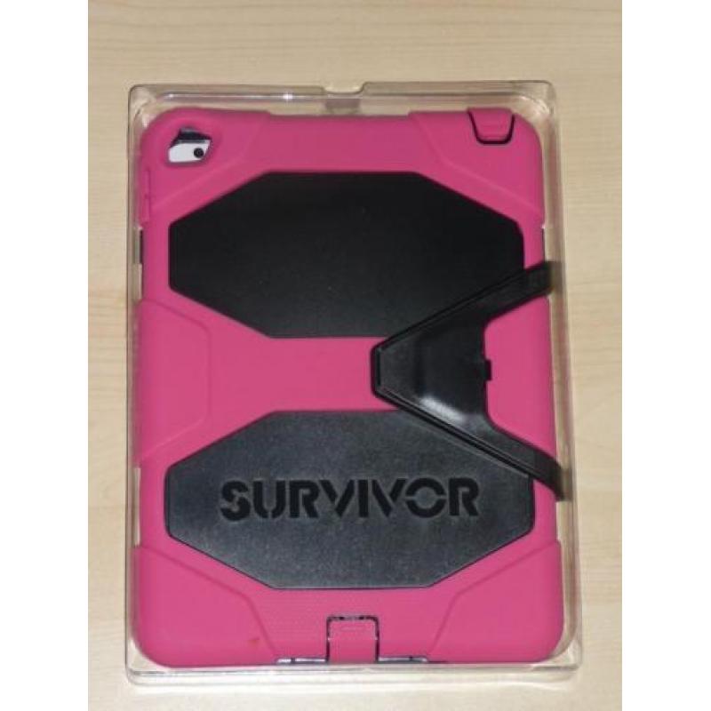 Griffin Survivor Apple iPad Air 2 hoes roze-zwart