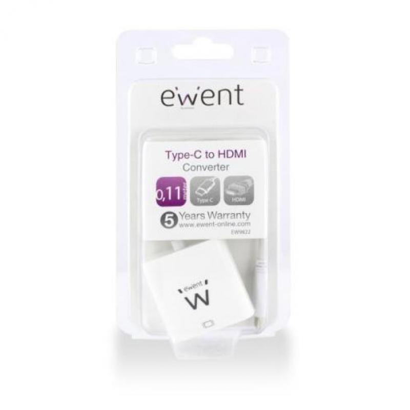 Ewent EW9822 USB Type-C naar HDMI converter