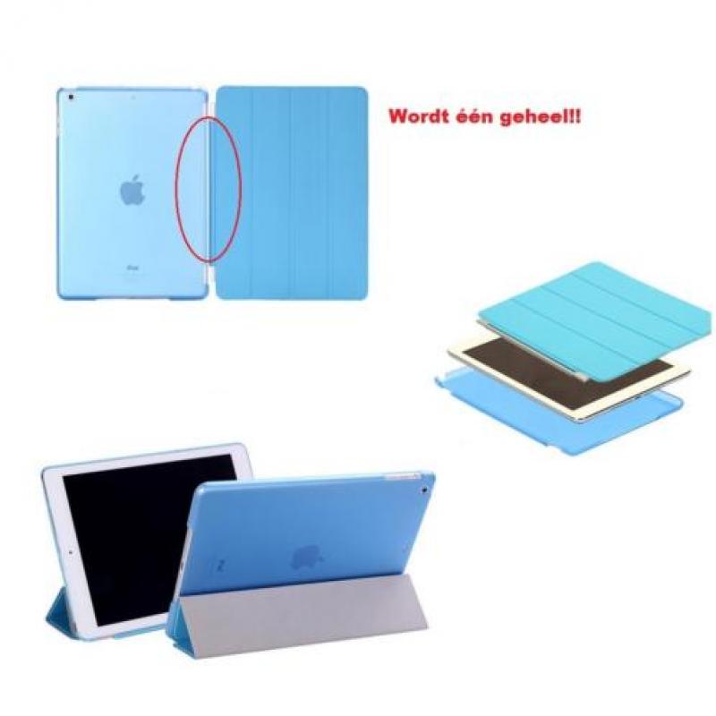 iPad PRO 9.7 Smart Cover Smartcover hoes hoesje COMBI BLAUW