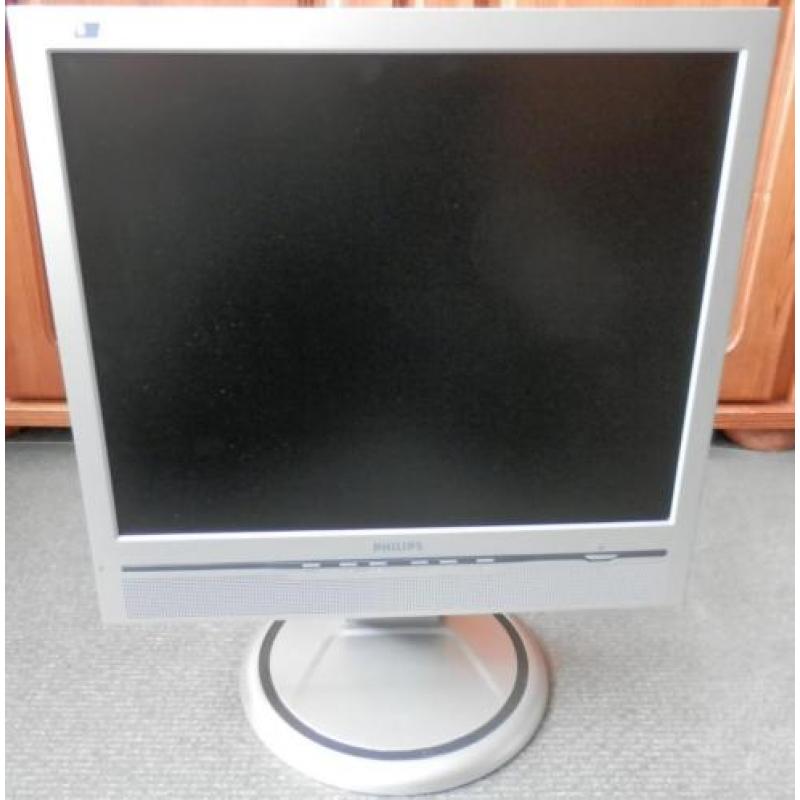 Philips 170B6 Lcd Monitor 17 Inch / vga+dvi / usb.