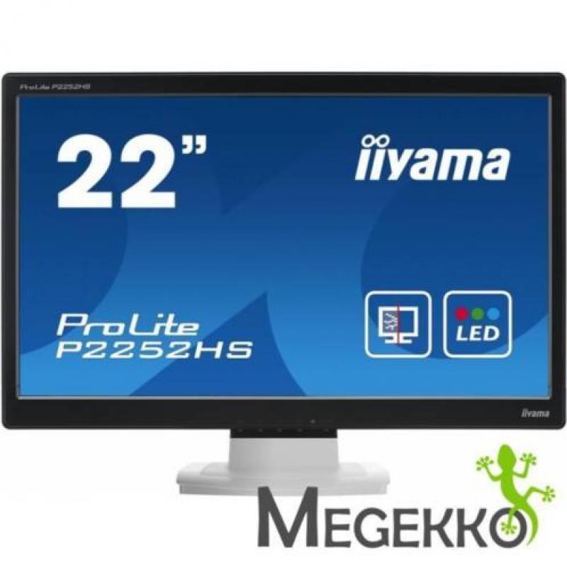 Iiyama ProLite P2252HS-B1 21.5" Zwart Full HD PC-flat panel