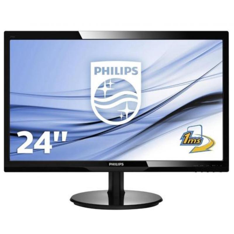 LCD van Philips 246v Glossy-Black 24 Inch in ZGST