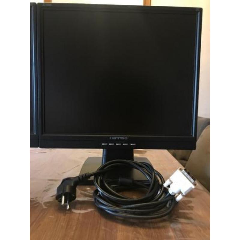 2x 19 inch hanss-G monitor