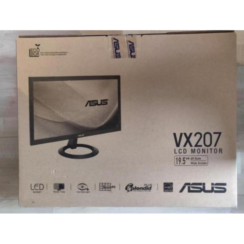 ASUS VX207NE 19.5'' HD LED Zwart computer monitor (nieuw)