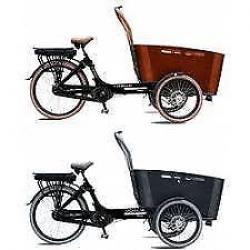 E-Bike bakfiets carry driewieler