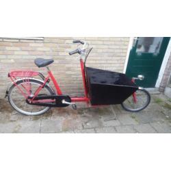 Bakfiets te koop voor 225& ideaal om je hond mee te nemen