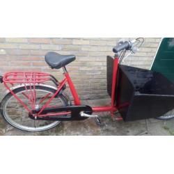 Bakfiets te koop voor 225& ideaal om je hond mee te nemen