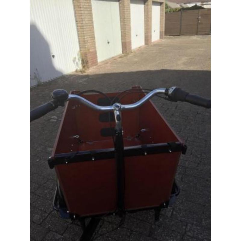 Babboe Bakfiets met versnellingen z.g.a.n