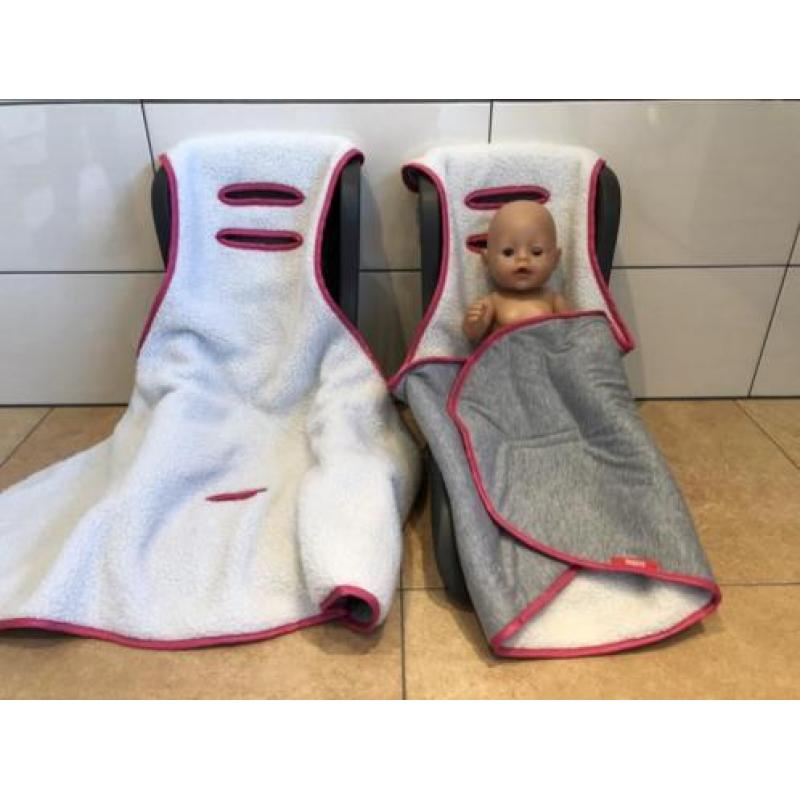 2 sets Babboe babyschaal en dekje