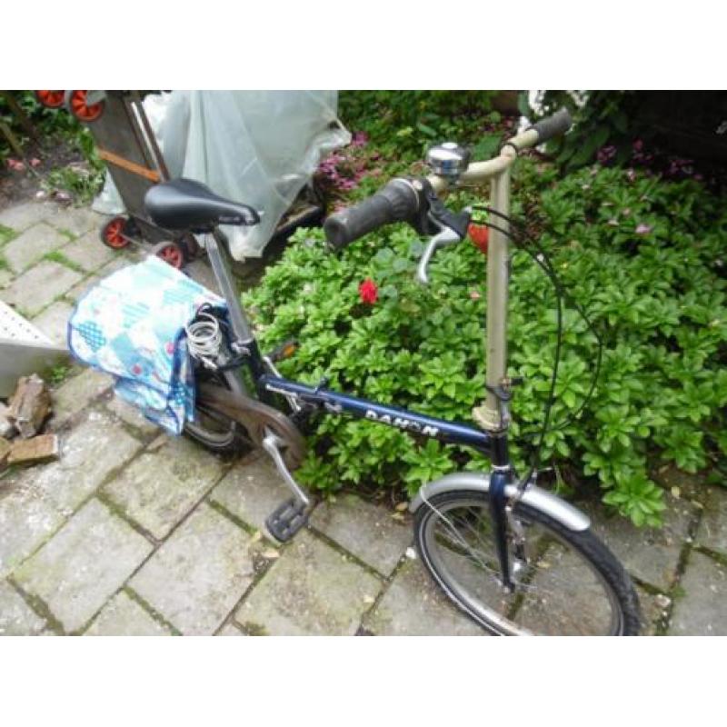 Dahon Fiets - 20 inch / 3 - Boardwalk / met tassen en slot.