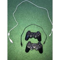 Playstation 3 met 2 controllers en 6 spellen