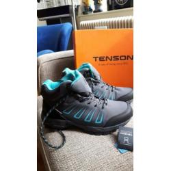 Wandelschoenen, Tenson, dames, mt 40, enkelhoog, grijs.