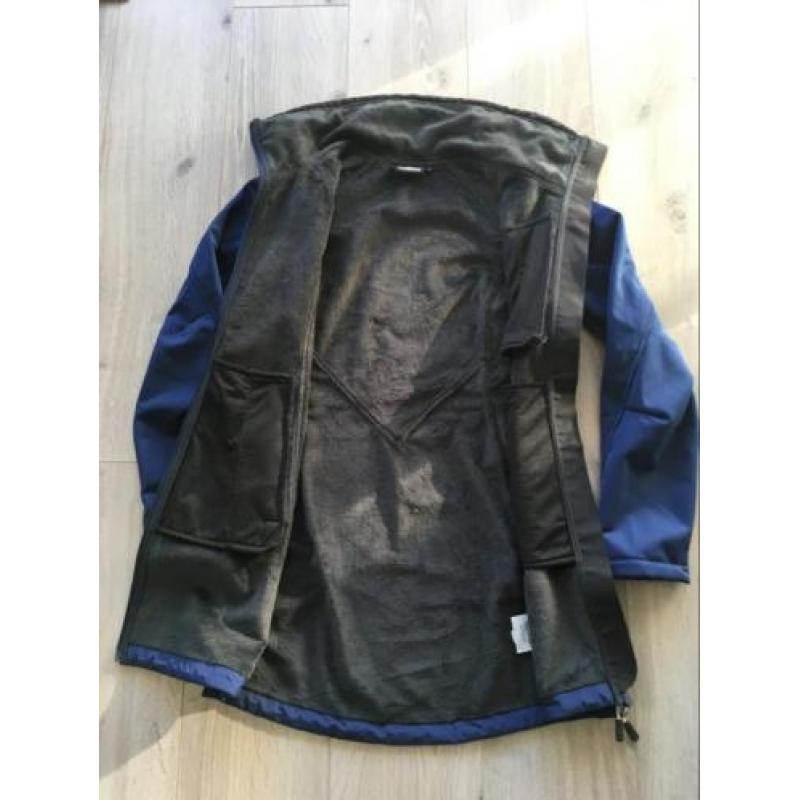 Nomad softshell met fleece en hoge kraag - nieuw- maat S